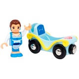 BRIO Disney Princess Belle mit Waggon, Spielfahrzeug 