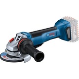 Bosch Professional Akku-Winkelschleifer GWS 18V-10 P Professional solo, Ø 125mm blau/schwarz, ohne Akku und Ladegerät, in L-BOXX
