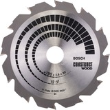 Bosch Professional PRO Construct Wood Kreissägeblatt, Ø 190mm, 12Z Bohrung 30mm, für Handkreissägen