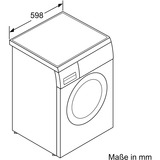 Bosch WUU28T71 Serie 6, Waschmaschine weiß/silber