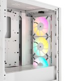 Corsair iCUE 4000D RGB AIRFLOW True White, Tower-Gehäuse weiß, Tempered Glass