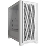 Corsair iCUE 4000D RGB AIRFLOW True White, Tower-Gehäuse weiß, Tempered Glass