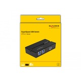 DeLOCK USB 3.0 Switch für 2 PC an 1 Gerät, USB-Switch 