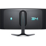 Dell Alienware AW3423DWF, Gaming-Monitor 86.4 cm (34 Zoll), schwarz, QD-OLED, Curved,  FreeSync Premium Pro, 165Hz Panel