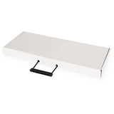 Digitus Patch-Halter zur Wandmontage, 483mm (19"), Halterung schwarz, 4 HE, tiefenverstellbar 250mm - 430mm