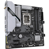 GIGABYTE B760M GAMING PLUS WIFI DDR4, Mainboard schwarz/silber