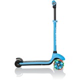 GLOBBER One K E-Motion Plus 4 Plus, E-Scooter hellblau, mit Leuchtrollen