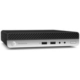 HP EliteDesk 800 G4 DM Generalüberholt, Mini-PC schwarz/silber, Windows 11 Pro 64-Bit