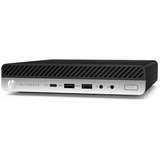 HP EliteDesk 800 G4 DM Generalüberholt, Mini-PC schwarz/silber, Windows 11 Pro 64-Bit