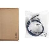 ICY BOX Kabel MCIO x8 SFF-TA-1016 > SlimSAS x8 SFF-8654 schwarz, 50cm