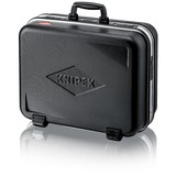 KNIPEX Werkzeugkoffer "BIG Twin" 00 21 42 LE, Werkzeugkiste schwarz, Umlaufender Aluminiumrahmen 