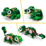 LEGO 31377 Creator 3-in-1 Schildkröte mit Seerose, Konstruktionsspielzeug 