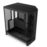NZXT H6 ( 2026 ) All Black, Tower-Gehäuse schwarz, Tempered Glass x 2