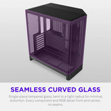 NZXT H6 ( 2026 ) All Black, Tower-Gehäuse schwarz, Tempered Glass x 2