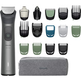 Philips All-in-One Multigroom Trimmer Series 7000 17-in-1, Haarschneider grau, Gesicht, Haar und Körper