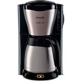 Philips Café Gaia HD7548/20, Filtermaschine schwarz/edelstahl