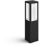 Philips HUE White & Color Ambiance Impress Sockelleuchte (Niedervolt), LED-Leuchte schwarz
