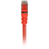 Sharkoon Patchkabel SFTP, RJ-45, mit Cat.7a Rohkabel rot, 1 Meter