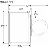 Siemens WM14N226 iQ300 , Waschmaschine weiß