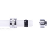 Alphacool Eiszapfen PRO 16mm HardTube Fitting G1/4 - Chrome Sixpack, Verbindung chrom, 6 Stück