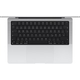 Apple MacBook Pro (14") 2024 CTO, Notebook silber, 64 GB, 2 TB (2 TB SSD), M4 Max, MacOS, Amerikanisch