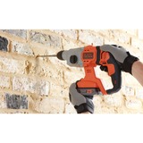 BLACK+DECKER Akku-Kombihammer BCD900B, 18Volt, Bohrhammer orange/schwarz, ohne Akku und Ladegerät