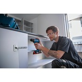 Bosch Professional Akku-Bohrschrauber GSR 18V-45 Professional, 18Volt blau/schwarz, 2x Li-Ionen Akku 2,0Ah, in L-BOXX
