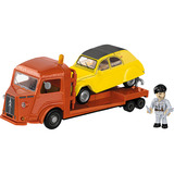 COBI Citroen Type H Car Transporter & 2CV Type AZ, Konstruktionsspielzeug Maßstab 1:35