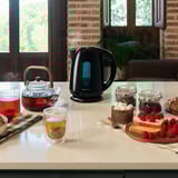 Cecotec Thermosense 180 , Wasserkocher schwarz, 2.200 Watt, 1,7 Liter