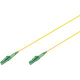 Digitus Glasfaser-Simplex-Patchkabel, Singlemode, LC/APC - LC/APC gelb, 5 Meter
