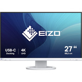 EIZO FlexScan EV2740S-WT, LED-Monitor 68.5 cm (27 Zoll), weiß, UltraHD/4K. IPS, USB-C, HDMI, DP, USB-Hub