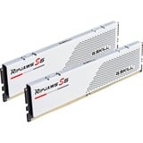 G.Skill DIMM 32 GB DDR5-5600 (2x 16 GB) Dual-Kit, Arbeitsspeicher weiß, F5-5600J2834F16GX2-RS5W, Ripjaws S5, INTEL XMP