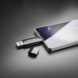 Intenso Flex Line 64 GB, USB-Stick schwarz, USB-C und USB-A