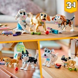 LEGO 31137 Creator 3-in-1 Niedliche Hunde, Konstruktionsspielzeug 