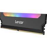 Lexar DIMM 16 GB DDR4-3200 (2x 8 GB) Dual-Kit, Arbeitsspeicher schwarz, LD4BU008G-R3200GDLH, Hades RGB, INTEL XMP