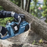 Makita Akku-Kettensäge DUC353PG4, 36Volt (2x18V) blau/schwarz, 4x Li-Ionen-Akku (6,0 Ah)