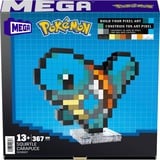 Mattel MEGA Pokémon Schiggy Bauspielzeug-Set für Sammler, Konstruktionsspielzeug 367 Teile