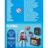 PLAYMOBIL 70882 DJ mit Mischpult, Konstruktionsspielzeug Inkl. cooler Fuchsmaske