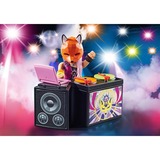 PLAYMOBIL 70882 specialPLUS DJ mit Mischpult, Konstruktionsspielzeug Inkl. cooler Fuchsmaske