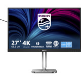 Philips 27B2U6903, LED-Monitor 68.6 cm (27 Zoll), dunkelgrau/silber, UltraHD/4K, IPS, Thunderbolt 4, HDMI, DP