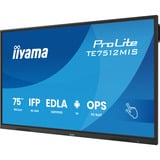 iiyama ProLite TE7512MIS-B4AG, Public Display schwarz (matt), UltraHD/4K, VA, Touchscreen