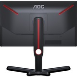 AOC 25G3ZM/BK, Gaming-Monitor 62 cm (25 Zoll), schwarz/rot, FullHD, VA, Adaptive Sync, 240Hz Panel