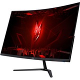 Acer Nitro ED320QRS3bmiipx, Gaming-Monitor 8 cm (31.5 Zoll), schwarz, FullHD, VA, Curved, AMD Free-Sync Premium, 180Hz Panel