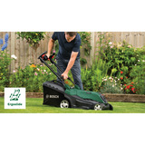 Bosch Heimwerken & Garten Akku-Rasenmäher AdvancedRotak 36V-44-750, 36 Volt grün/schwarz, 2x Li-Ionen Akku 4,0Ah, POWER FOR ALL
