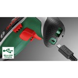 Bosch Heimwerken & Garten Akkuschrauber IXO 7 Set, 3,6Volt grün/schwarz, Li-Ionen Akku 2,0Ah