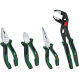 Bosch Zangen Set 1600A02W7K, Zangen-Set grün/schwarz, 4-teilig