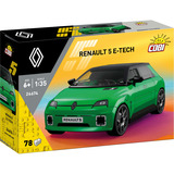 COBI Renault 5 E-Tech, Konstruktionsspielzeug grün, Maßstab 1:35