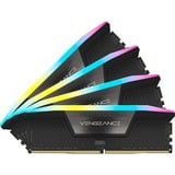 Corsair DIMM 192 GB DDR5-5200 (4x 48 GB) Quad-Kit, Arbeitsspeicher schwarz, CMH192GX5M4B5200C38, Vengeance RGB, INTEL XMP