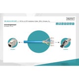 Digitus Professional Cat.6a U/UTP Verlegekabel simplex, Dca blau, 305 Meter Easy Pull Box