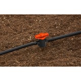 GARDENA Tropfsystem Absperrventil 4,6mm (3/16"), Regulierventil grau/orange, 2 Stück